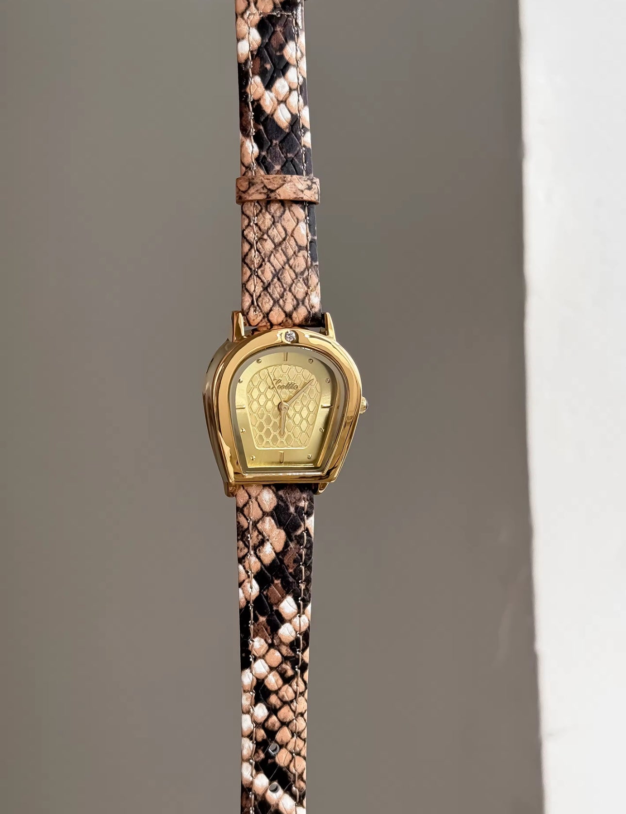 SCOTTIE cuir serpent