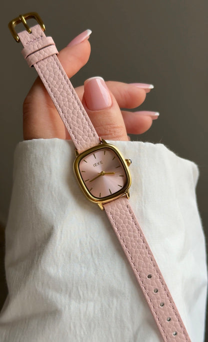 IEKE pink leather