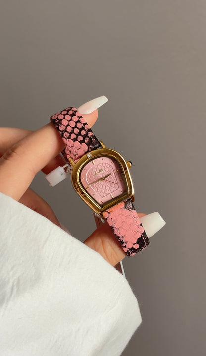 SCOTTIE cuir serpent