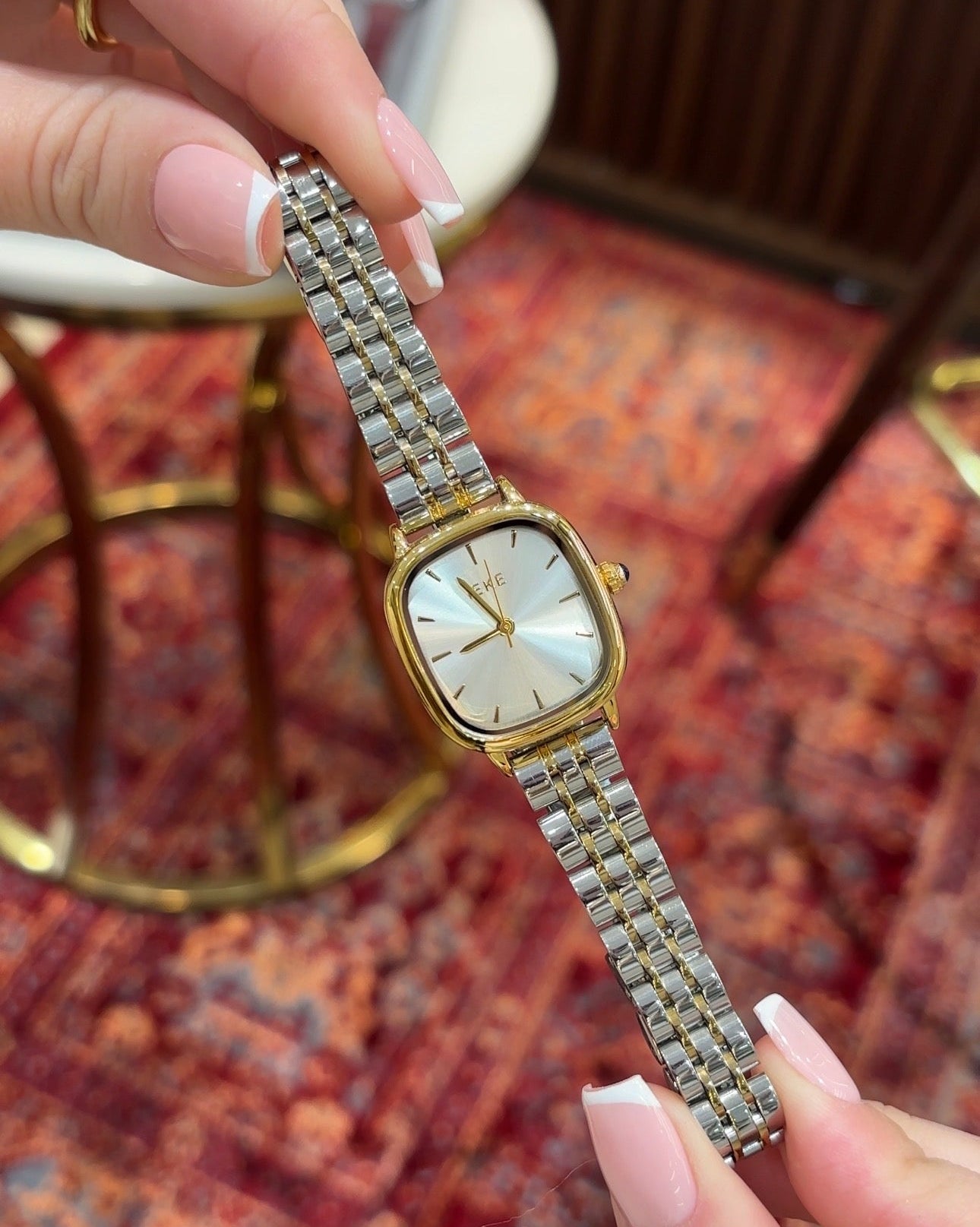 IEKE carré arrondi acier 2T