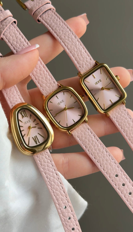 IEKE pink leather