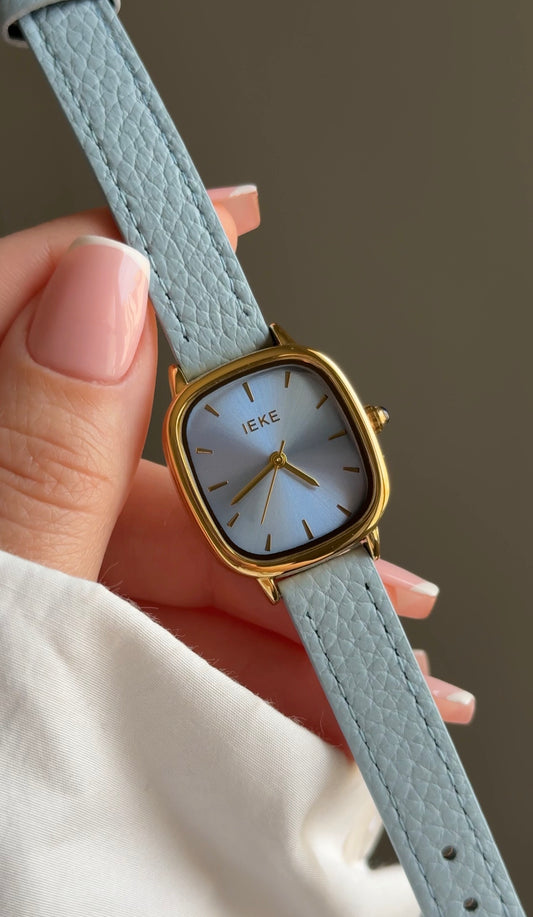 IEKE blue leather