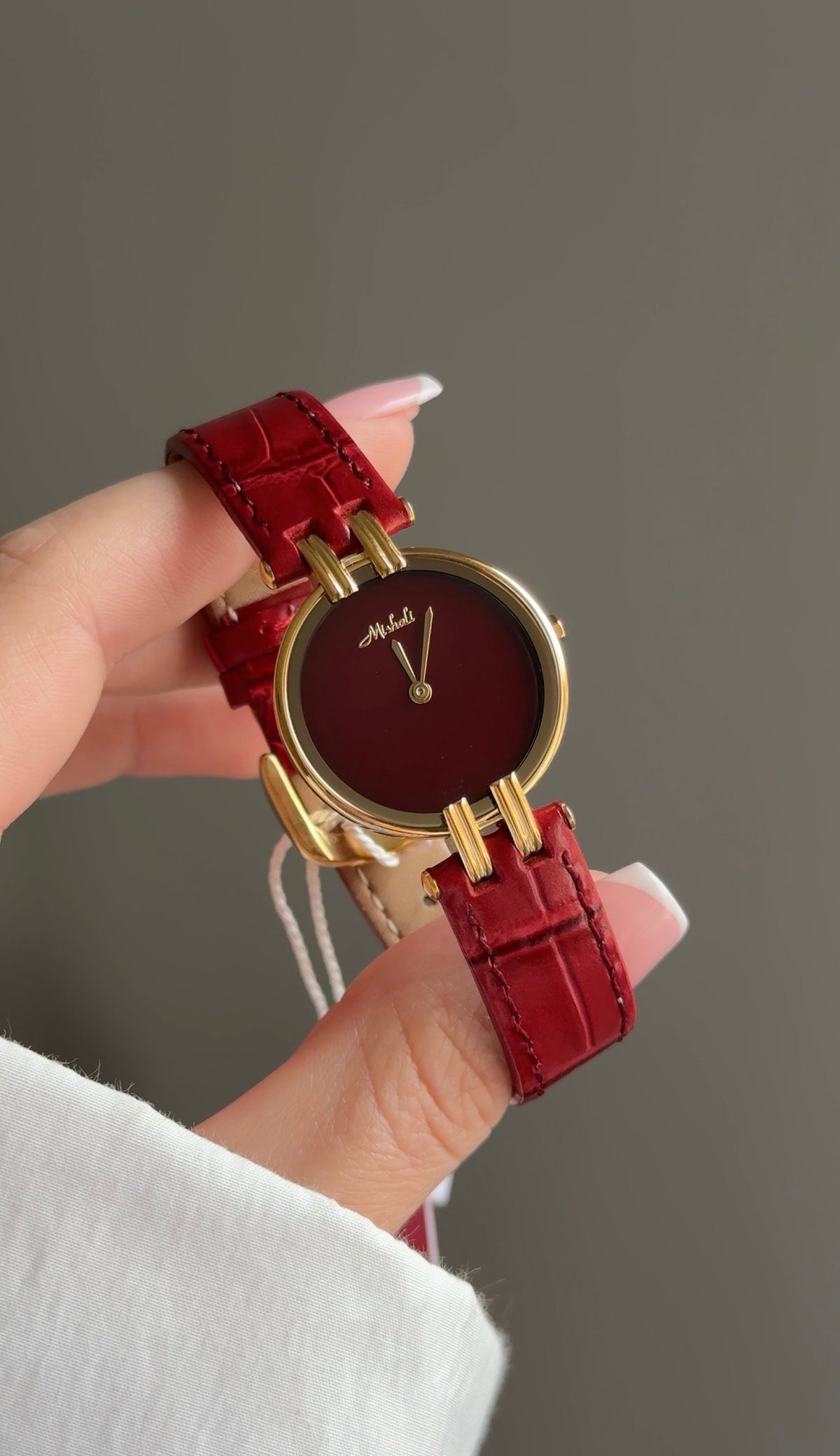 MISHALI ronde cuir