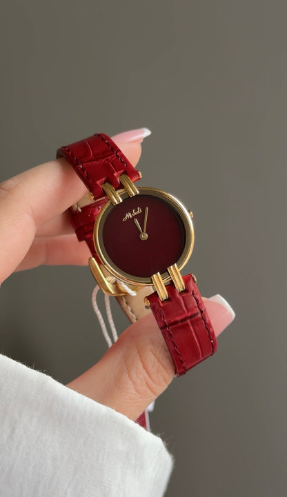 MISHALI ronde cuir