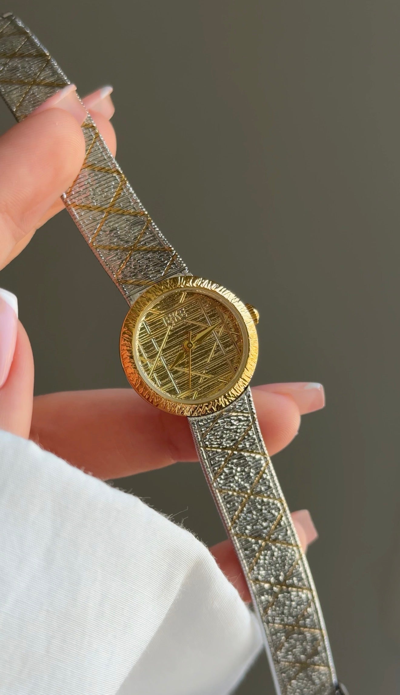 IEKE ronde vintage new