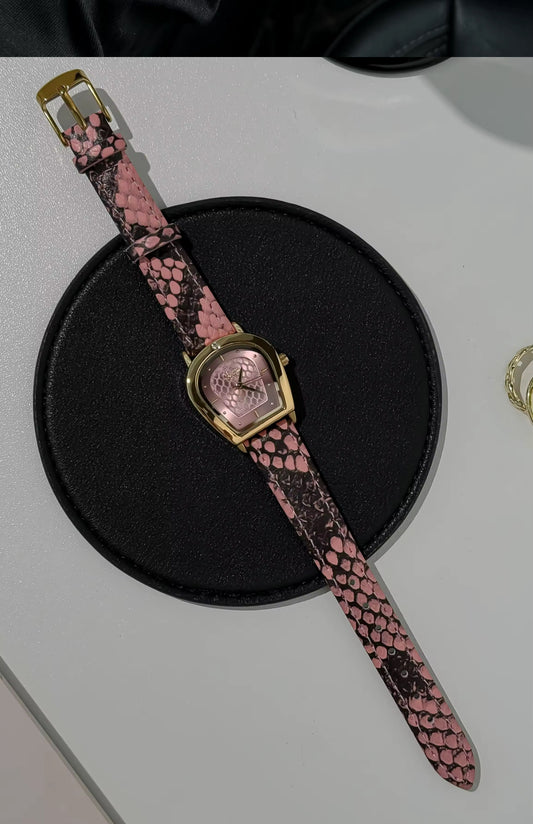 SCOTTIE cuir serpent