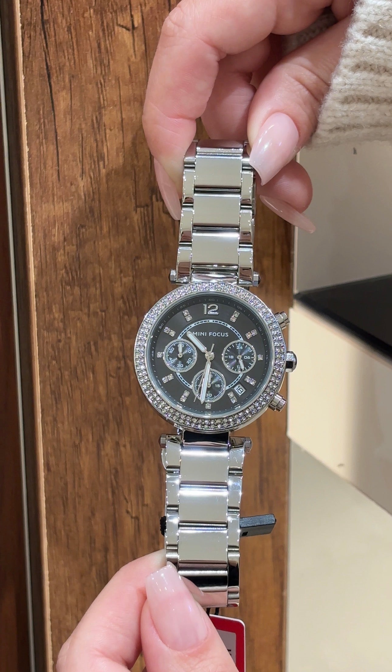 MF chrono pierres -Silver