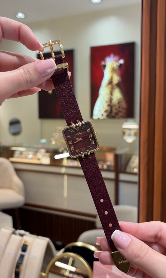 MISHALI carré cuir