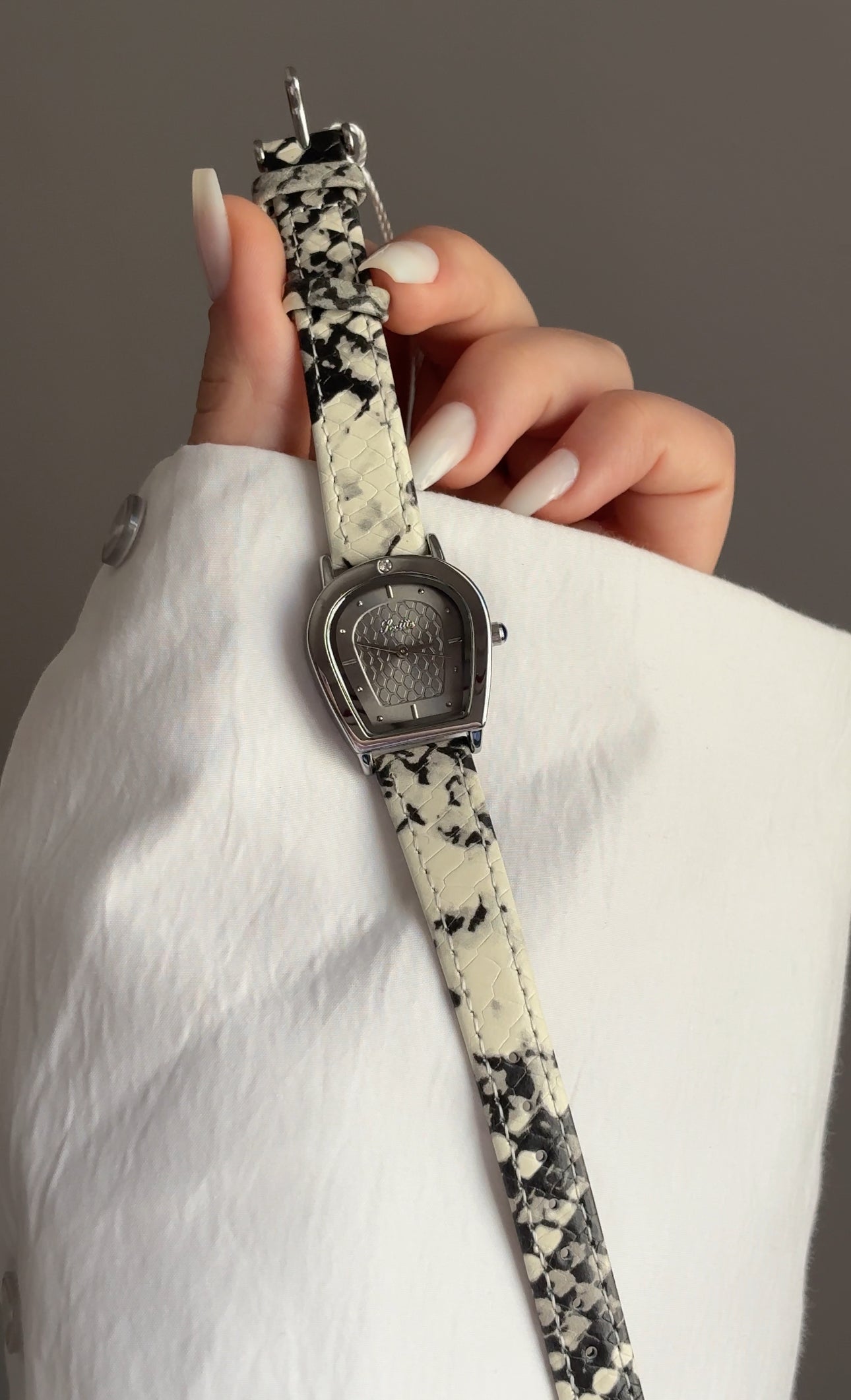 SCOTTIE cuir serpent