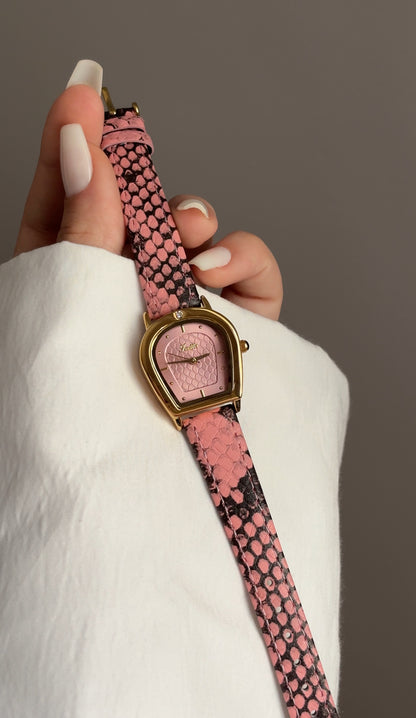 SCOTTIE cuir serpent