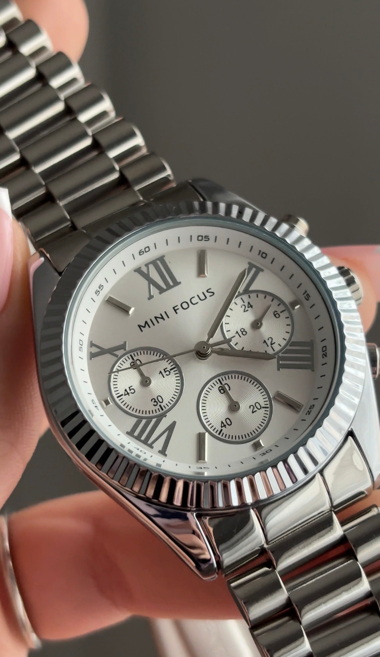 MF chrono -Silver