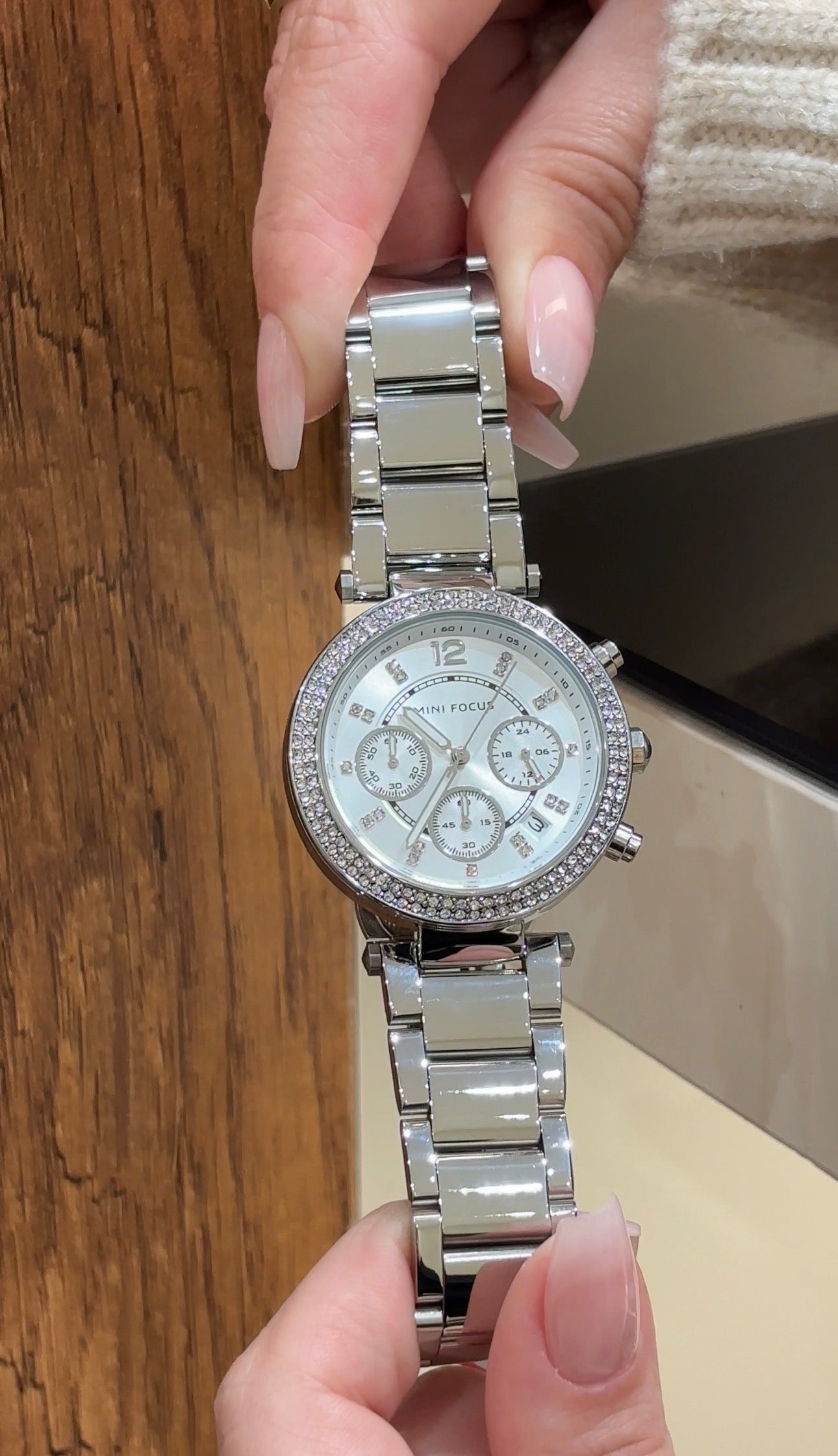 MF chrono pierres -Silver