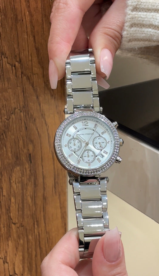 MF chrono pierres -Silver