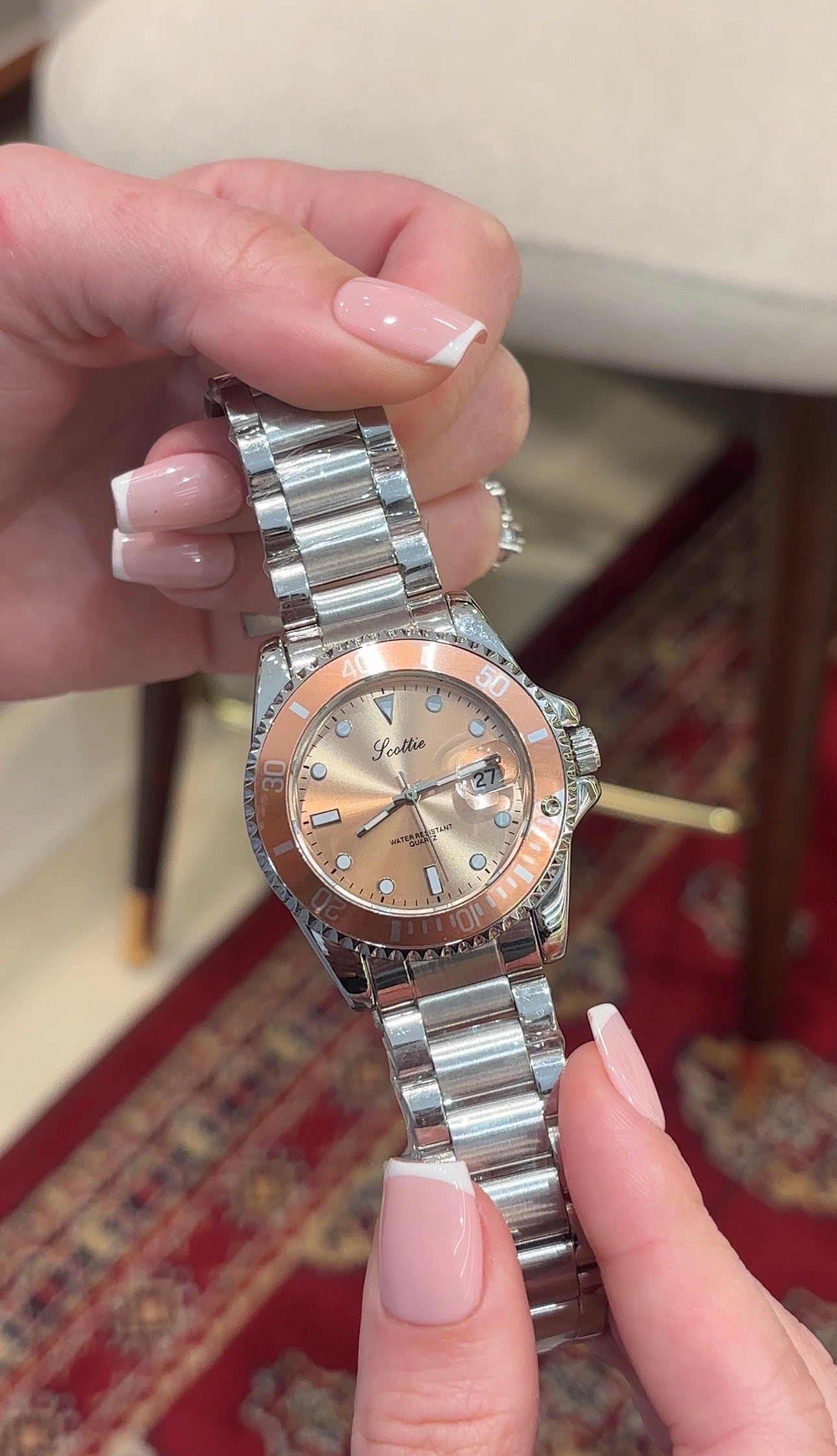 SCOTTIE date -Silver
