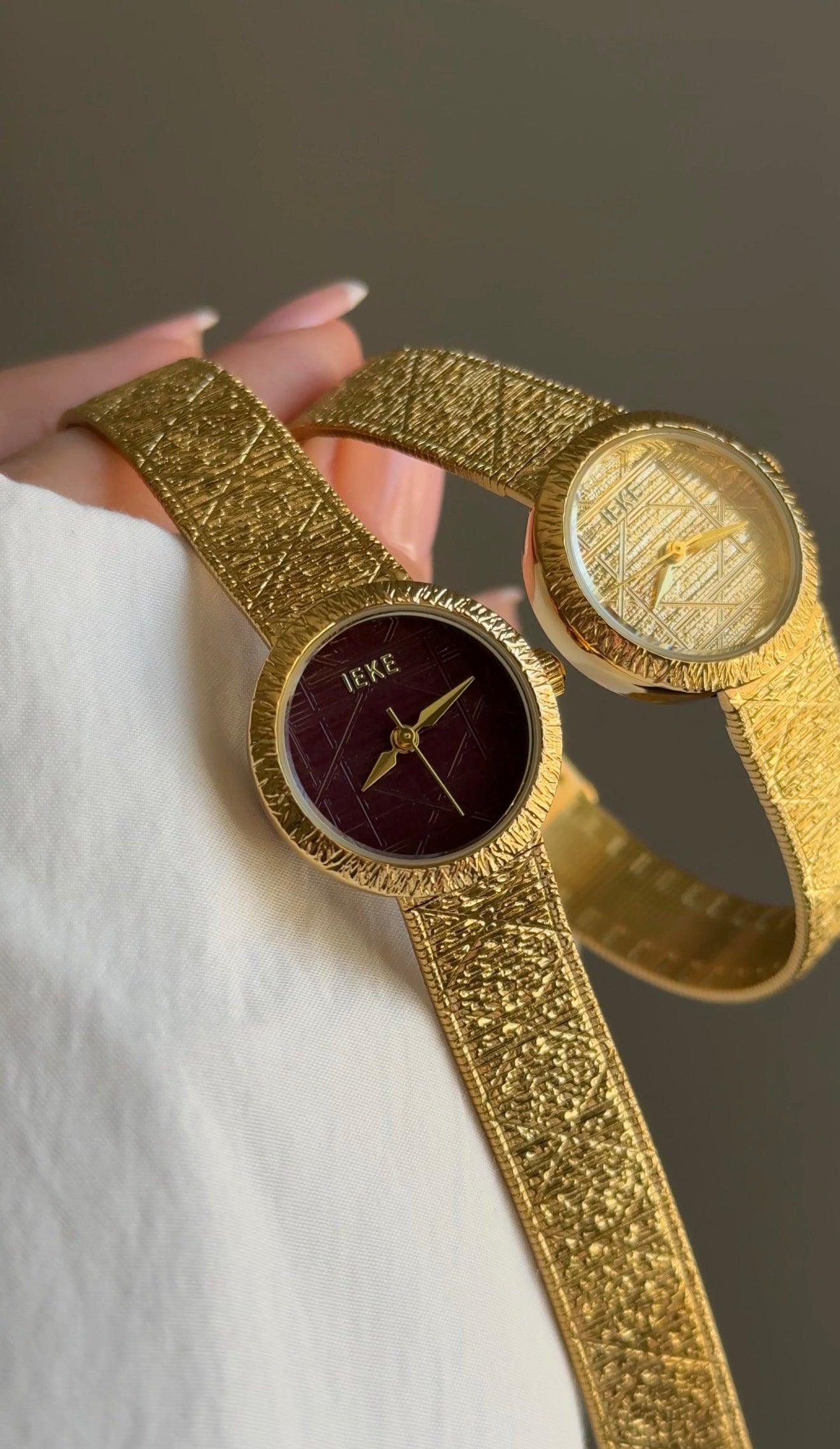 IEKE ronde vintage new