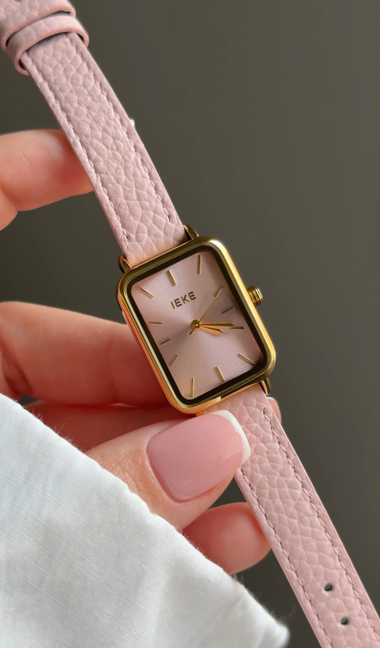 IEKE pink leather