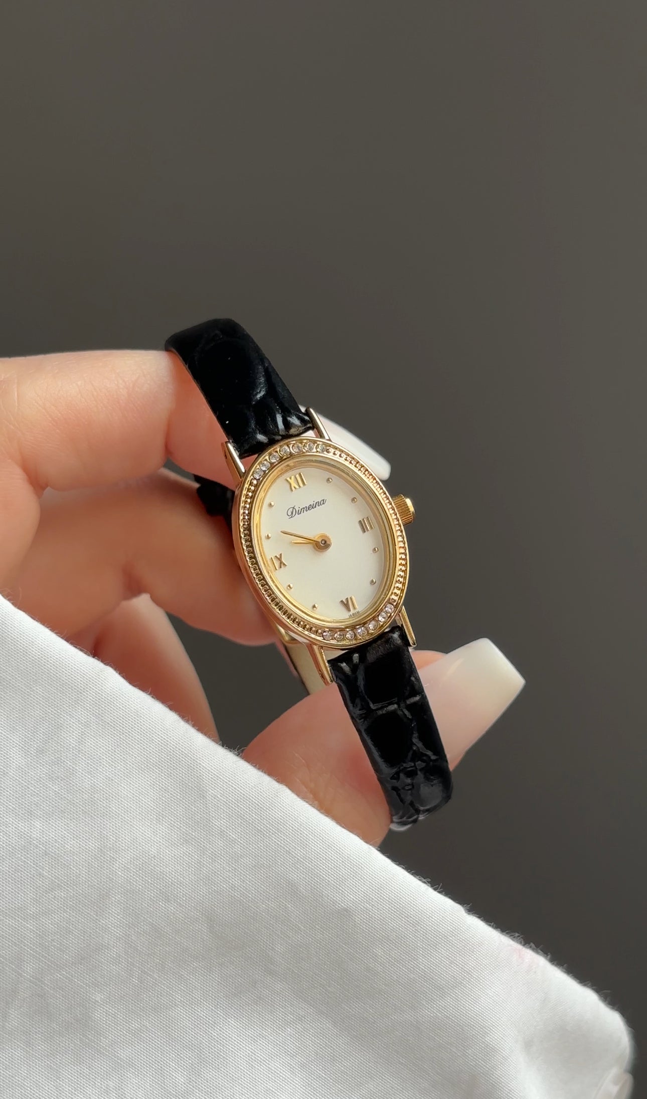 Dimeina ovale p cuir