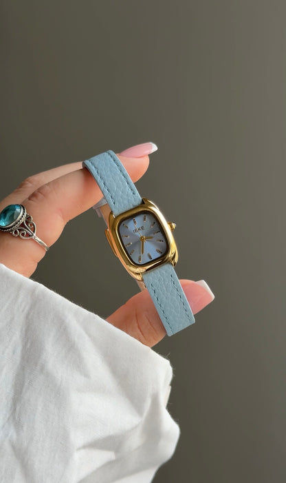 IEKE blue leather