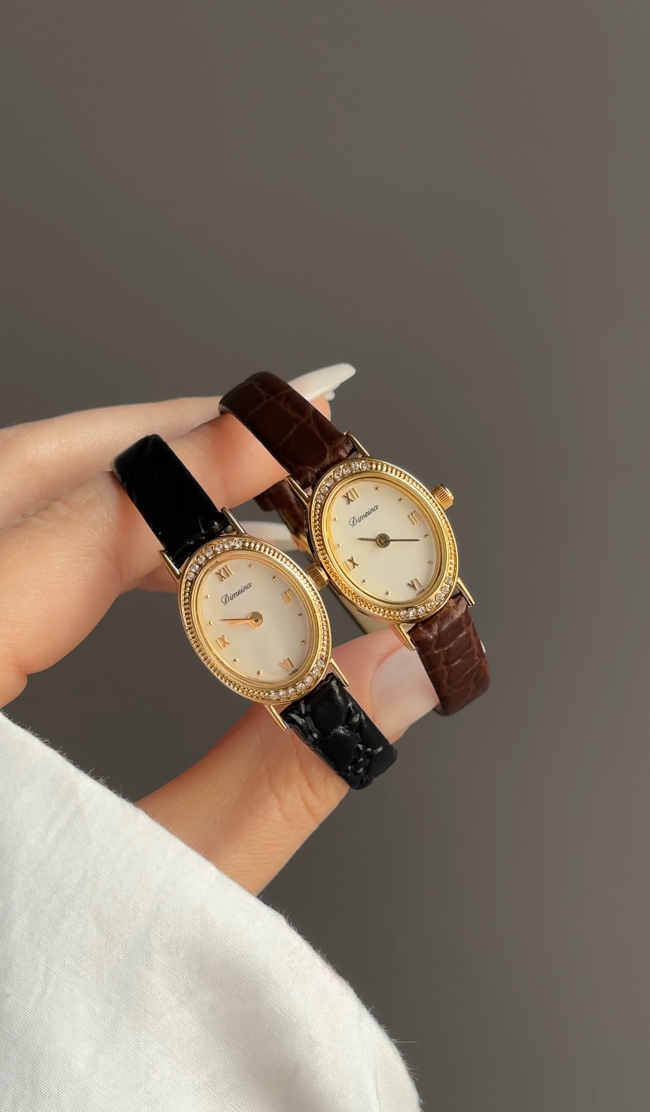 Dimeina ovale p cuir